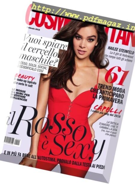 Cosmopolitan Italia – Febbraio 2018 Cover