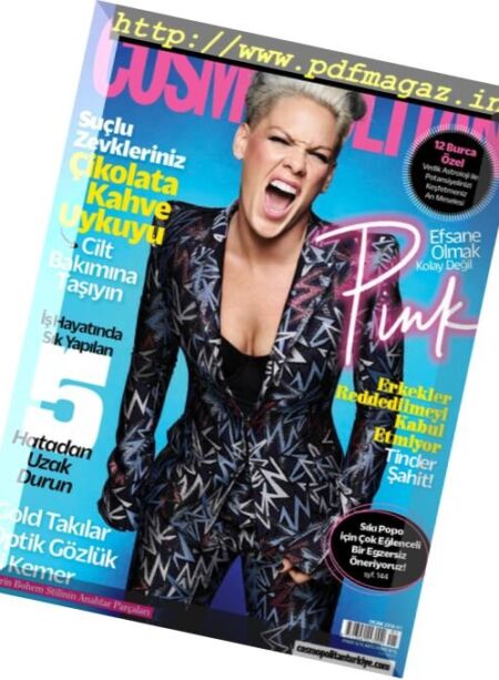Cosmopolitan Turkey – Ocak 2018 Cover