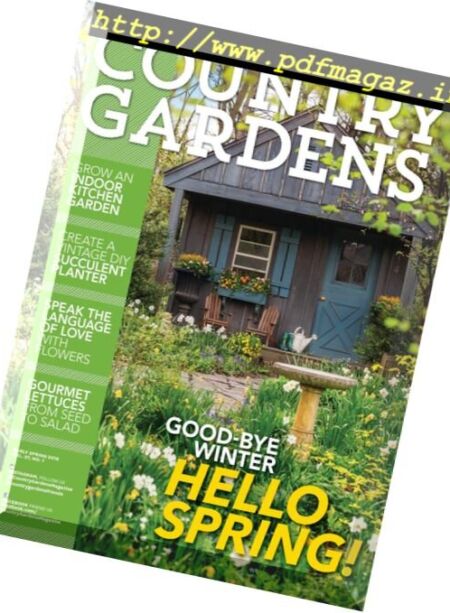 Country Gardens – January 2018 Cover