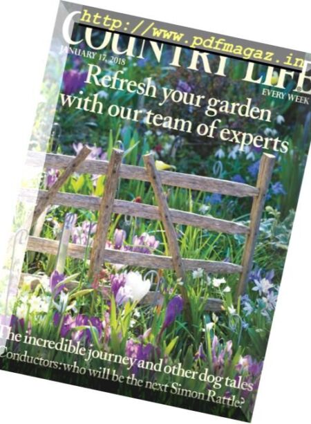 Country Life UK – 17 January 2018 Cover
