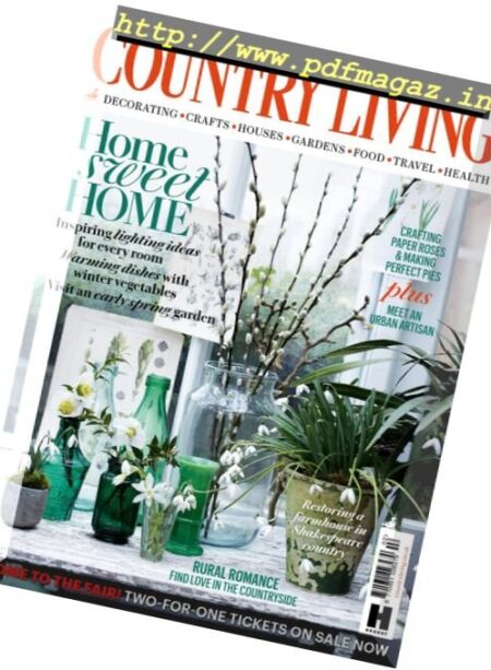 Country Living UK – February 2018 Cover