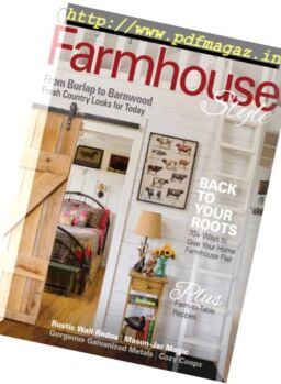 Country Sampler – Farmhouse Style – Winter 2018