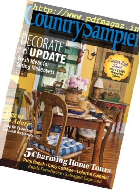 Country Sampler – March 2018 Cover