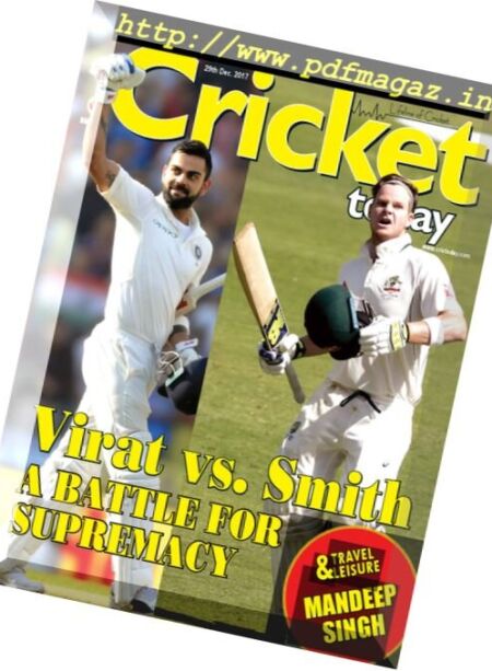 Cricket Today – 29 December 2017 Cover