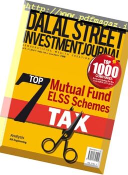 Dalal Street Investment Journal – 12 January 2018