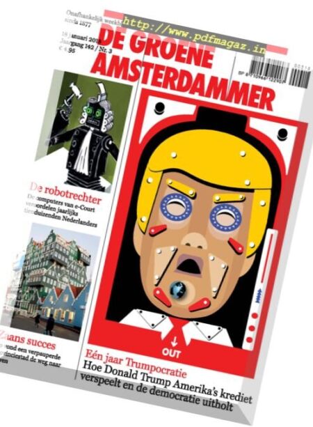 De Groene Amsterdammer – 18 januari 2018 Cover