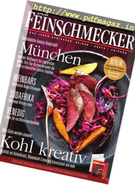Der Feinschmecker – Februar 2018 Cover