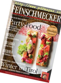 Der Feinschmecker – Januar 2018