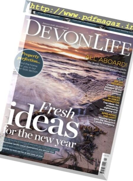 Devon Life – January 2018 Cover