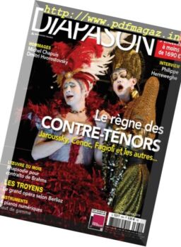 Diapason – janvier 2018