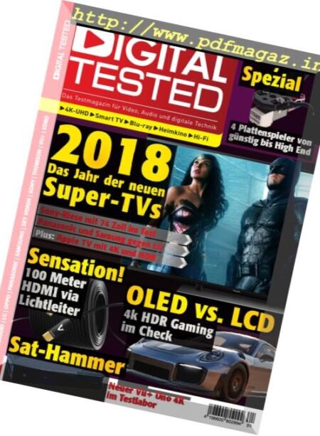 Digital Tested – Februar-Marz 2018 Cover