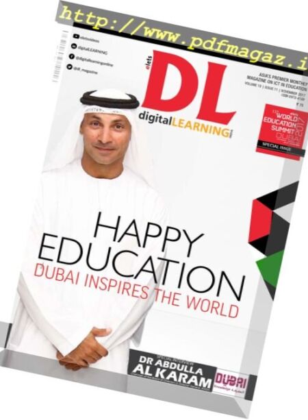 digitalLEARNING – November 2017 Cover