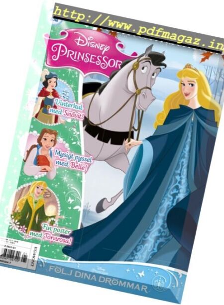 Disney Prinsessor – januari 2018 Cover