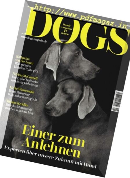 dogs – 25 Dezember 2017 Cover