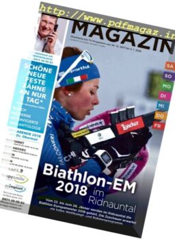 Dolomiten Magazin – 30 Dezember 2017