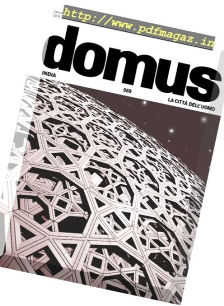 Domus India – January 2018 Cover