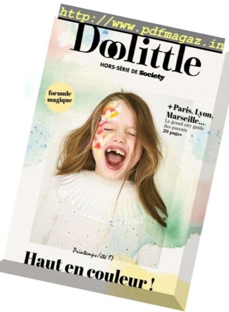 Doolittle – Printemps-Ete 2017 Cover