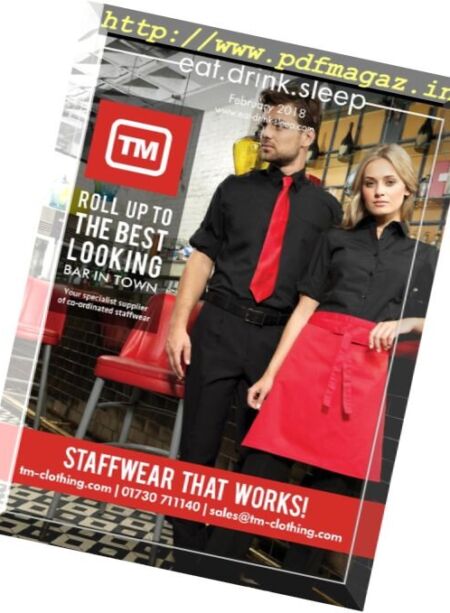 Eat. Drink. Sleep – February 2018 Cover