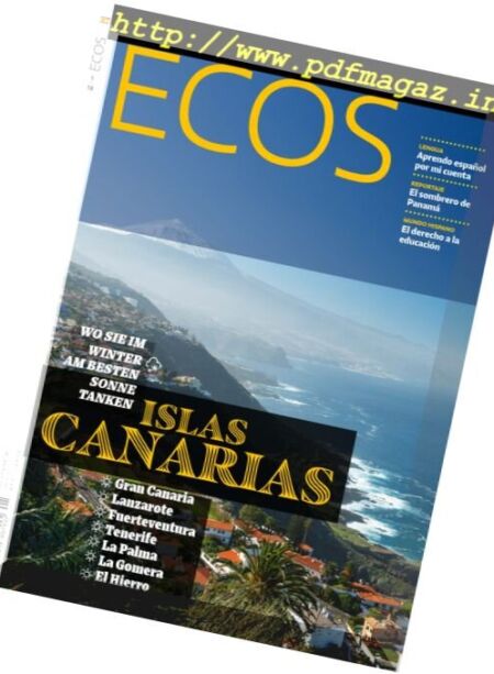 ECOS Magazin – Januar 2018 Cover