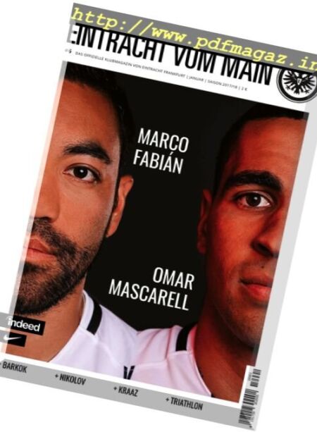 Eintracht vom Main – Januar 2018 Cover