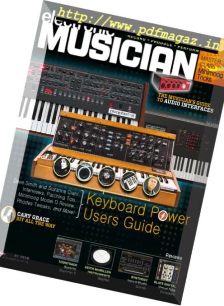 Electronic Musician – January 2018 Cover