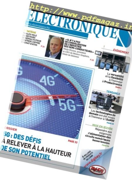 Electronique S – Decembre 2017 Cover
