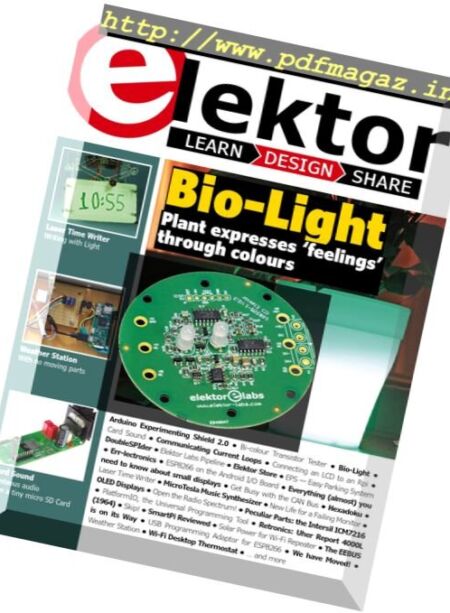 Elektor USA – January-February 2018 Cover