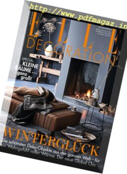 Elle Decoration Germany – Januar-Februar 2018