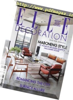 Elle Decoration South Africa – January 2018