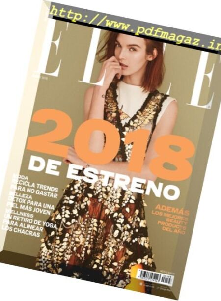 Elle Mexico – enero 2018 Cover