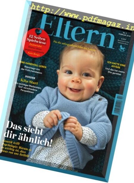 Eltern – Februar 2018 Cover
