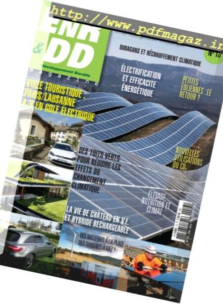 EnR et Developpement Durable – decembre 2017 Cover