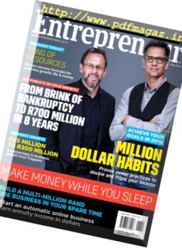 Entrepreneur South Africa – January 2018