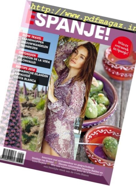 Espanje! – Januari-Maart 2018 Cover