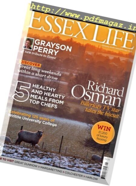 Essex Life – January 2018 Cover