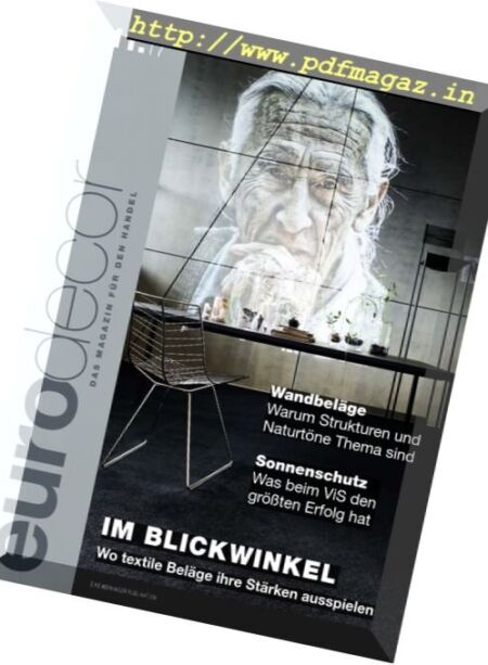 Eurodecor – November 2017 Cover