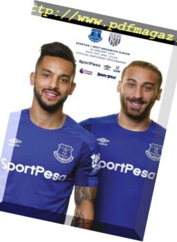 Everton Programmes – 20 January 2018