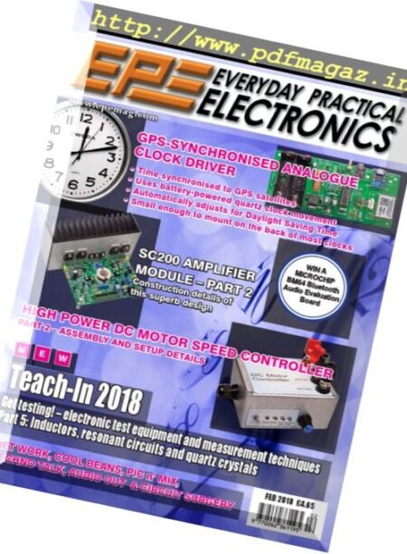 Everyday Practical Electronics – February 2018 Cover