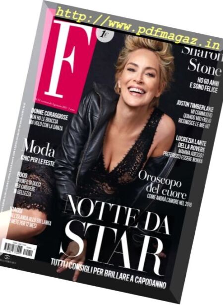 F – 3 Gennaio 2018 Cover