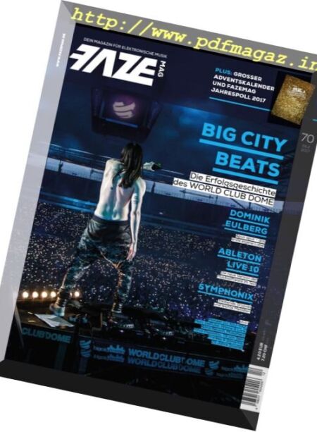 FazeMag – Dezember 2017 Cover