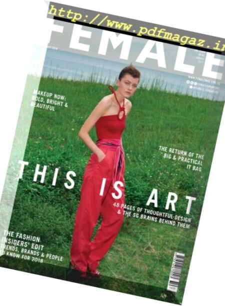 Female Singapore – January 2018 Cover