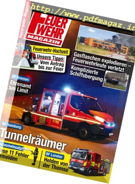 Feuerwehr – Januar 2018 Cover