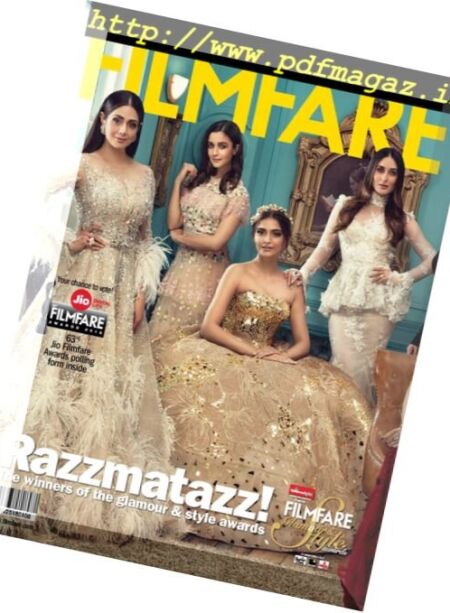 Filmfare – 8 January 2018 Cover