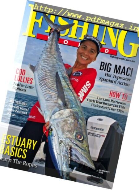 Fishing World – February 2018 Cover