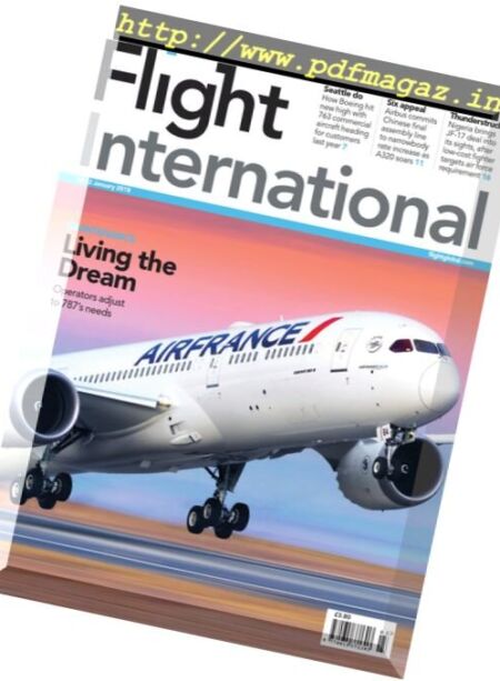 Flight International – 16 – 22 January 2018 Cover