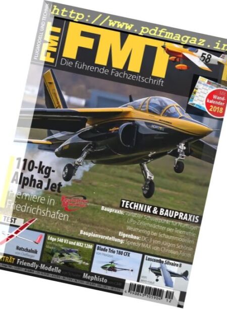 FMT Flugmodell und Technik – Dezember 2017 Cover