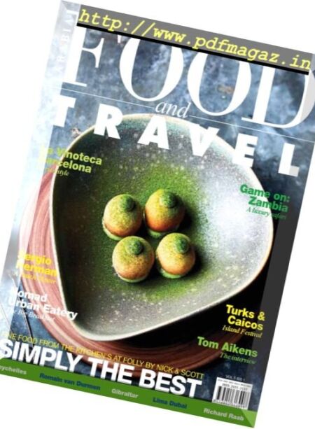 Food and Travel Arabia – January 2018 Cover