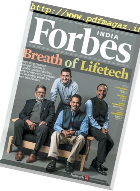 Forbes India – 2 February 2018 Cover