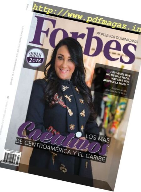 Forbes Republica Dominicana – diciembre 2017 Cover