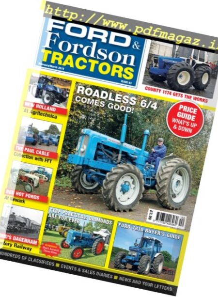 Ford & Fordson Tractors – February-March 2018 Cover